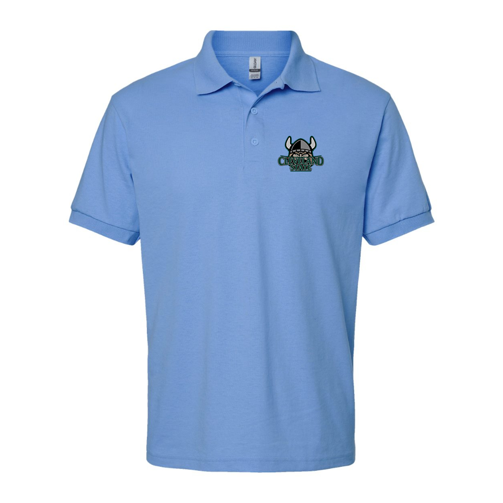 Men's Cleveland State Vikings Dry Blend Jersey Polo