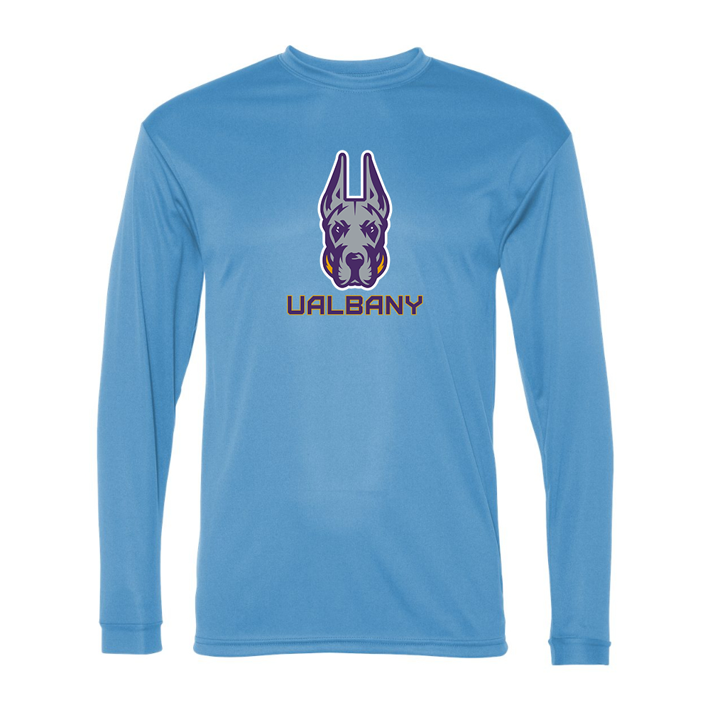 Men's Albany Great Danes  Performance Long Sleeve T-Shirt