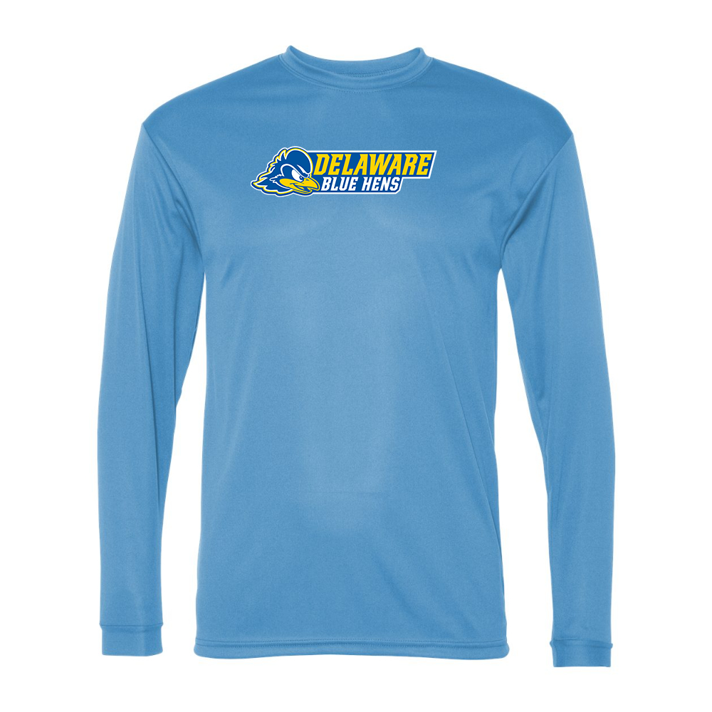 Men's Delaware Blue Hens Performance Long Sleeve T-Shirt