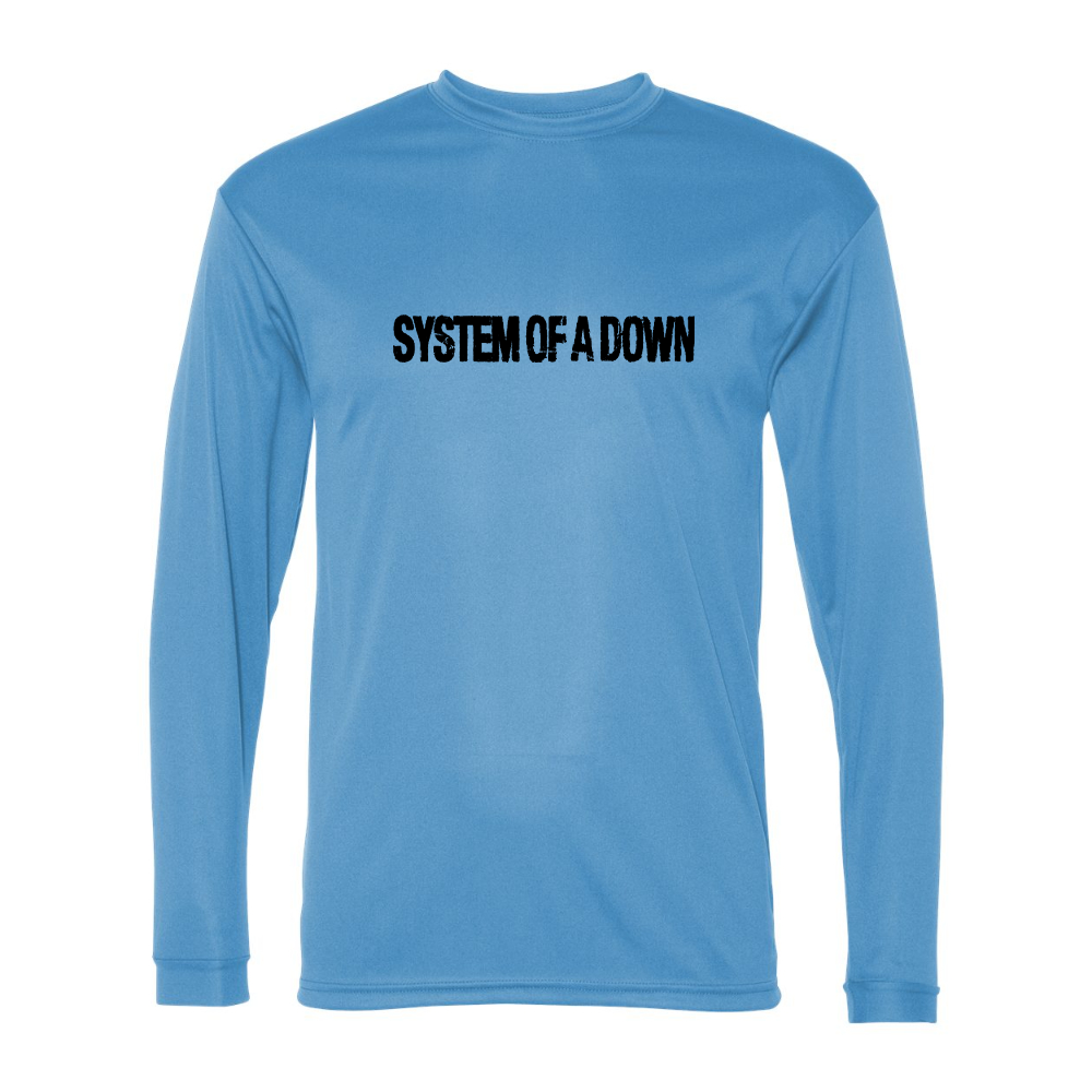 Men's System Of A Down Performance Long Sleeve T-Shirt