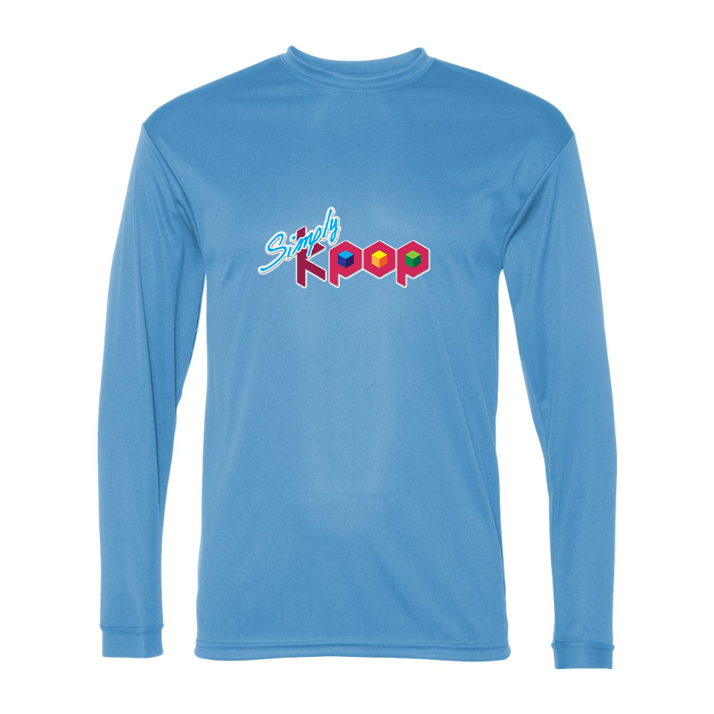 Men's Simply Kpop Performance Long Sleeve T-Shirt