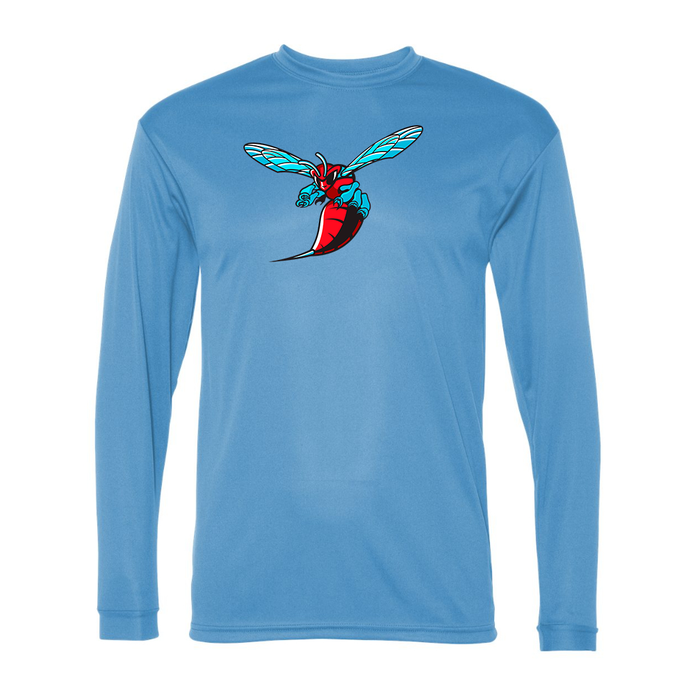 Men's Delaware State Hornets Performance Long Sleeve T-Shirt