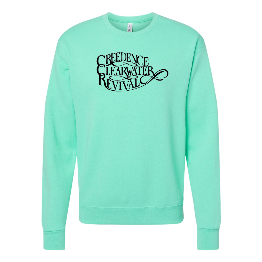 Men's Creedence Clearwater Revival JERZEES NuBlend Crewneck Sweatshirt