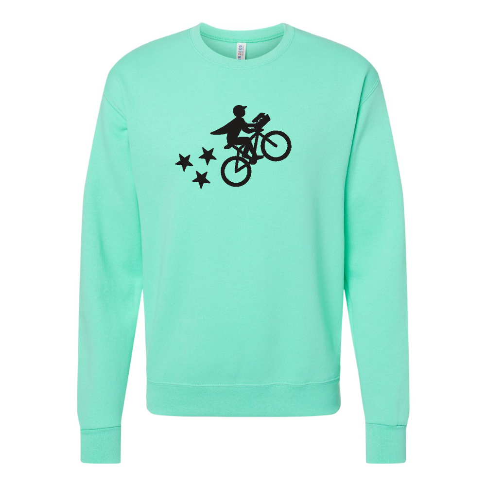Men's  Postmates Bike JERZEES NuBlend Crewneck Sweatshirt
