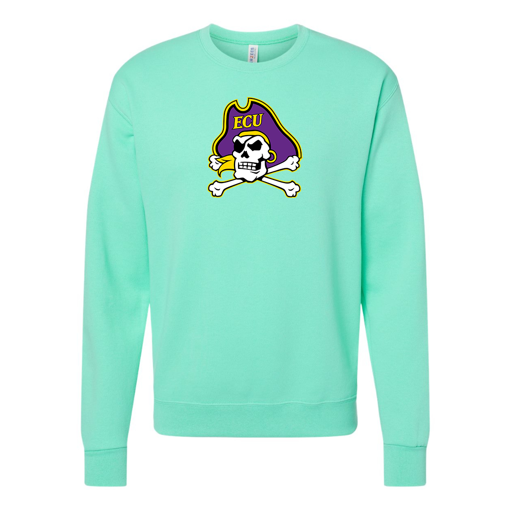 Men's  East Carolina Pirates JERZEES NuBlend Crewneck Sweatshirt