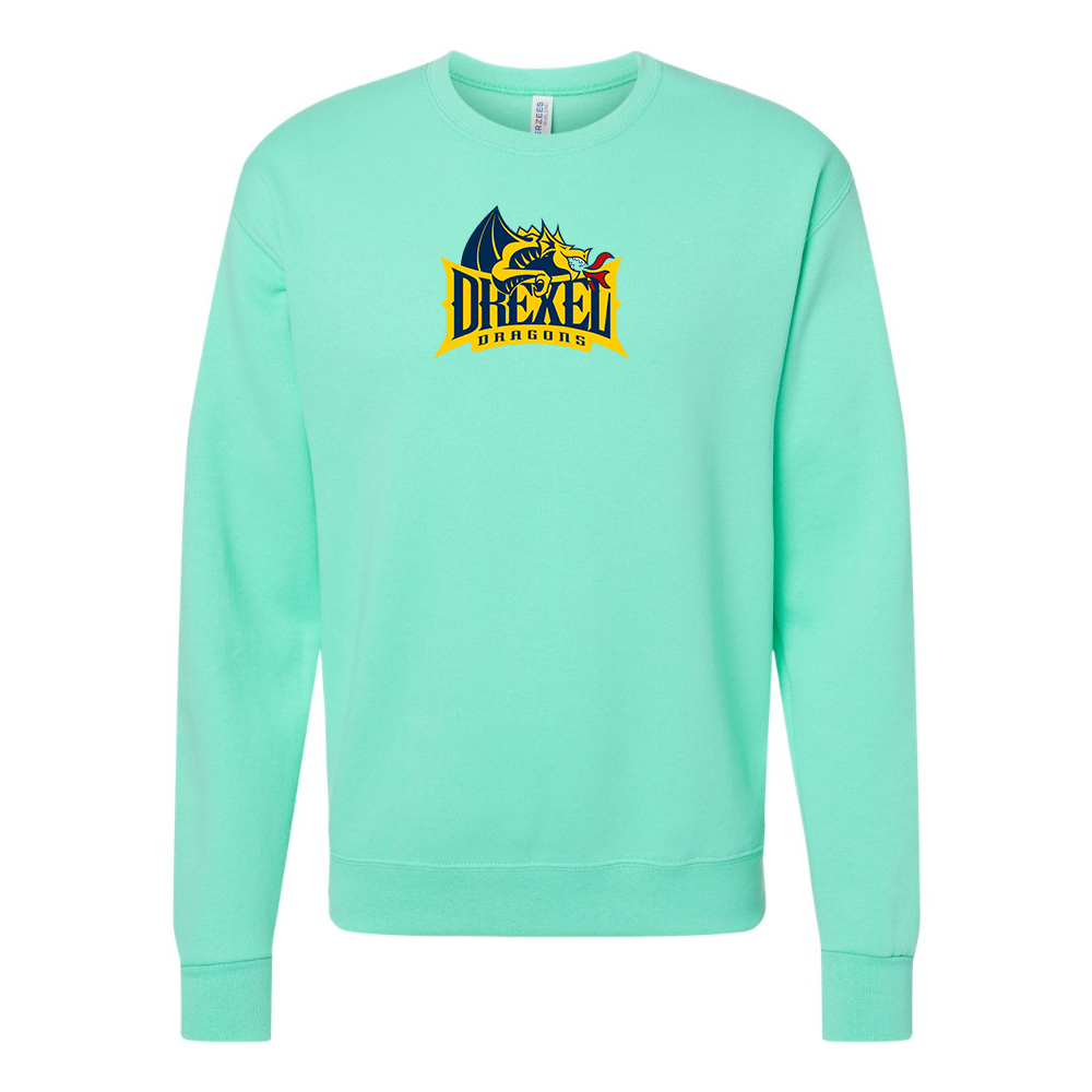 Men's  Drexel Dragons JERZEES NuBlend Crewneck Sweatshirt