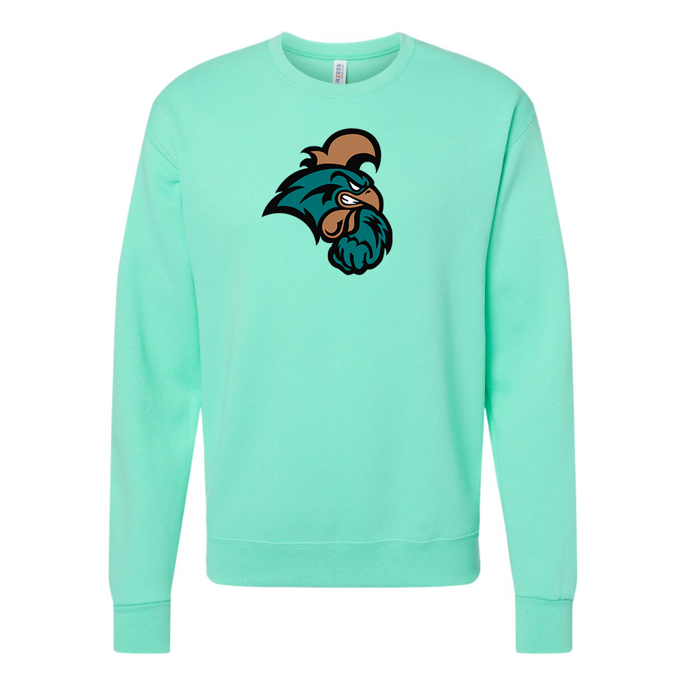 Men's  Coastal Carolina Chanticleers JERZEES NuBlend Crewneck Sweatshirt