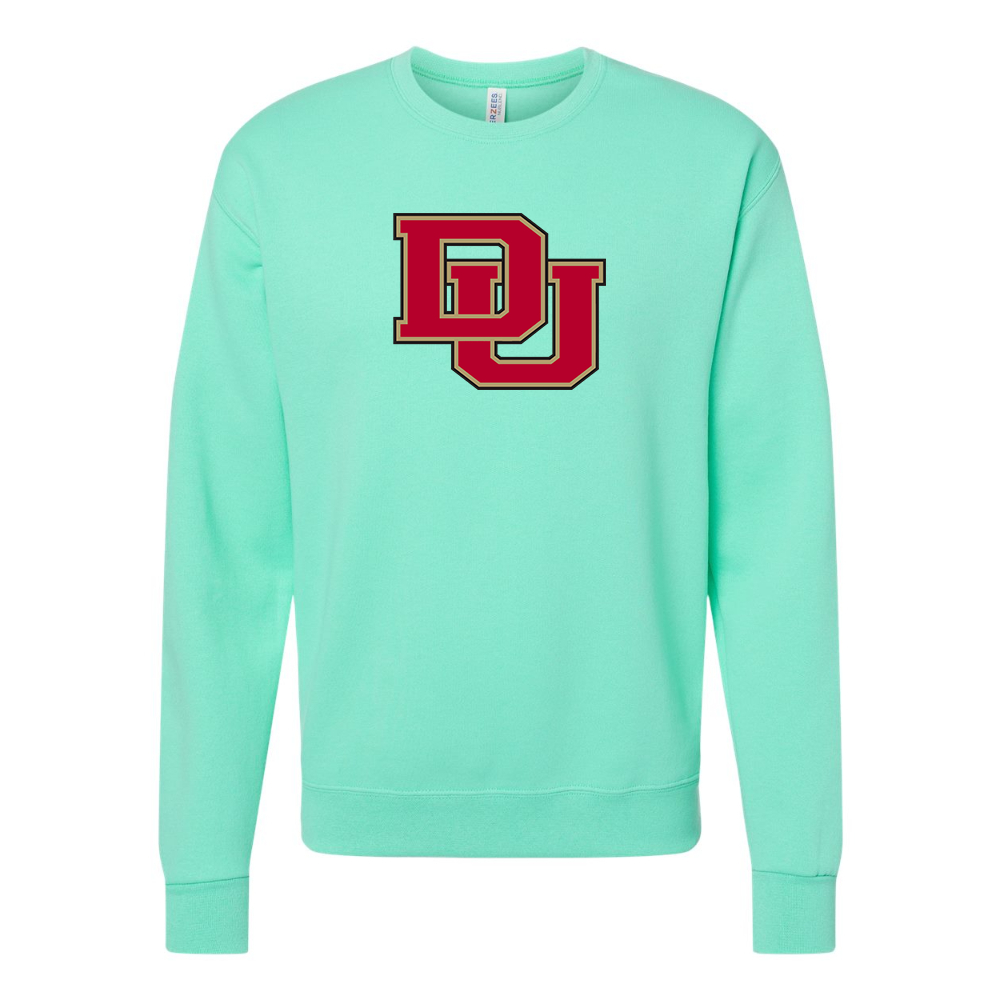 Men's Denver Pioneers  JERZEES NuBlend Crewneck Sweatshirt