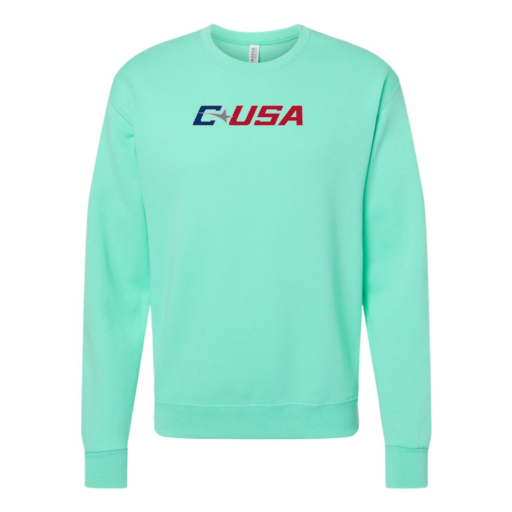 Men's Conference USAl  JERZEES NuBlend Crewneck Sweatshirt