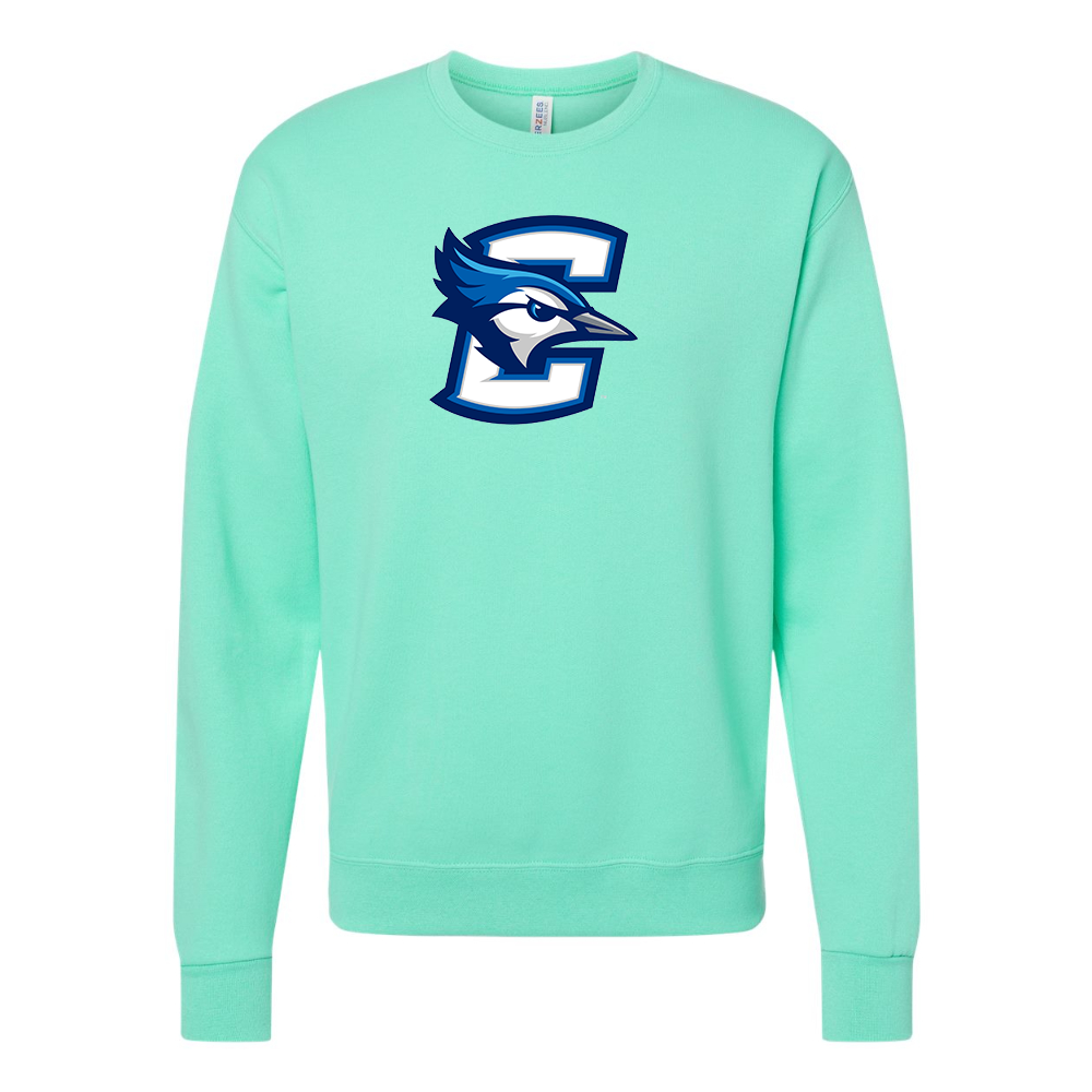 Men's  Creighton Bluejays JERZEES NuBlend Crewneck Sweatshirt