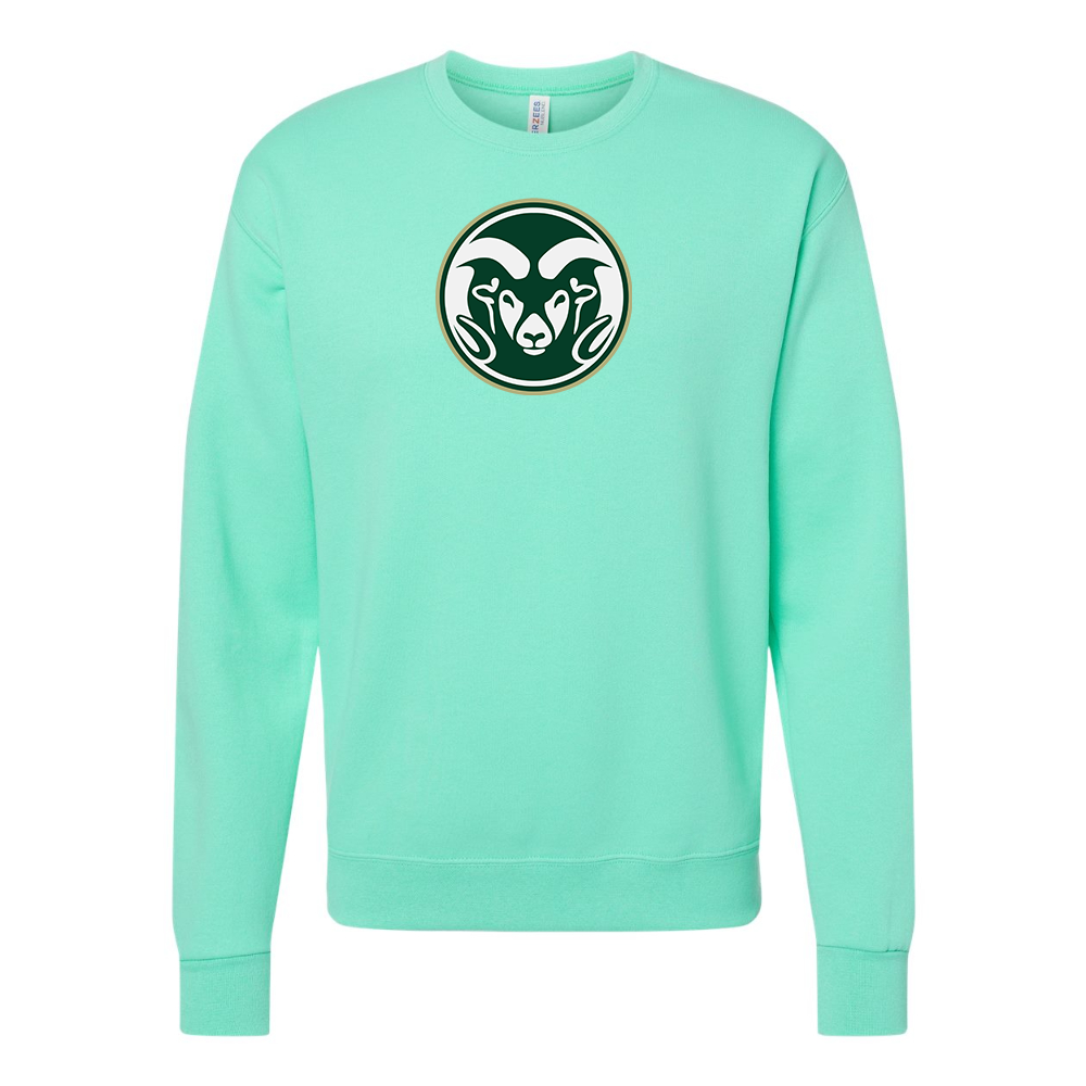 Men's  Colorado State Rams JERZEES NuBlend Crewneck Sweatshirt