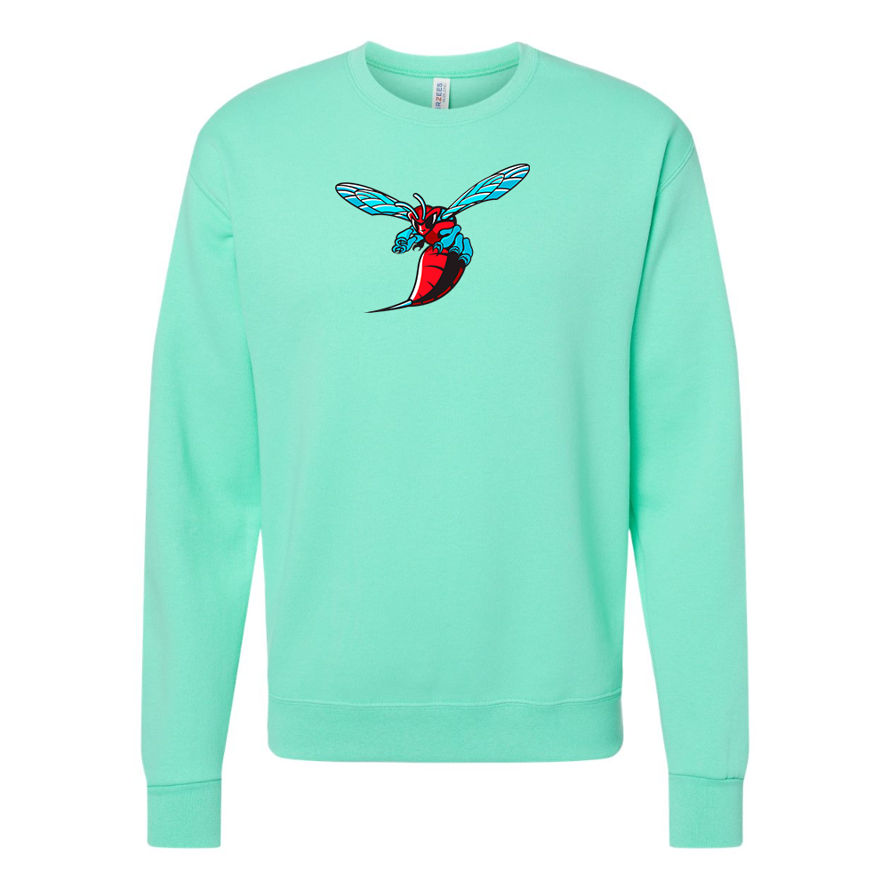Men's Delaware State Hornets JERZEES NuBlend Crewneck Sweatshirt
