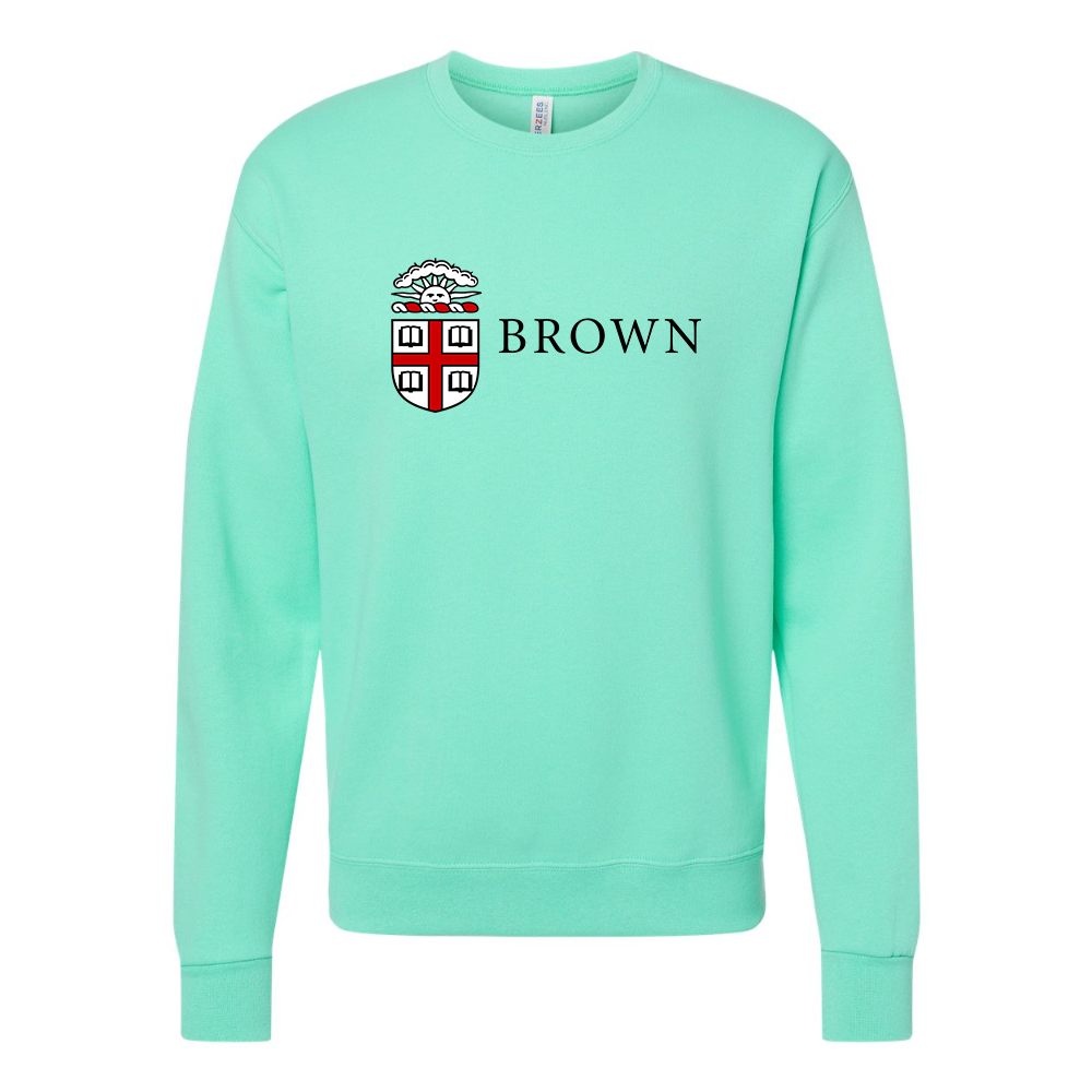 Men's Brown University JERZEES NuBlend Crewneck Sweatshirt