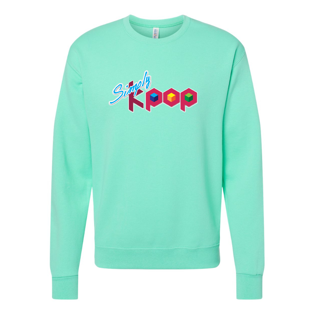 Men's  Simply Kpop JERZEES NuBlend Crewneck Sweatshirt