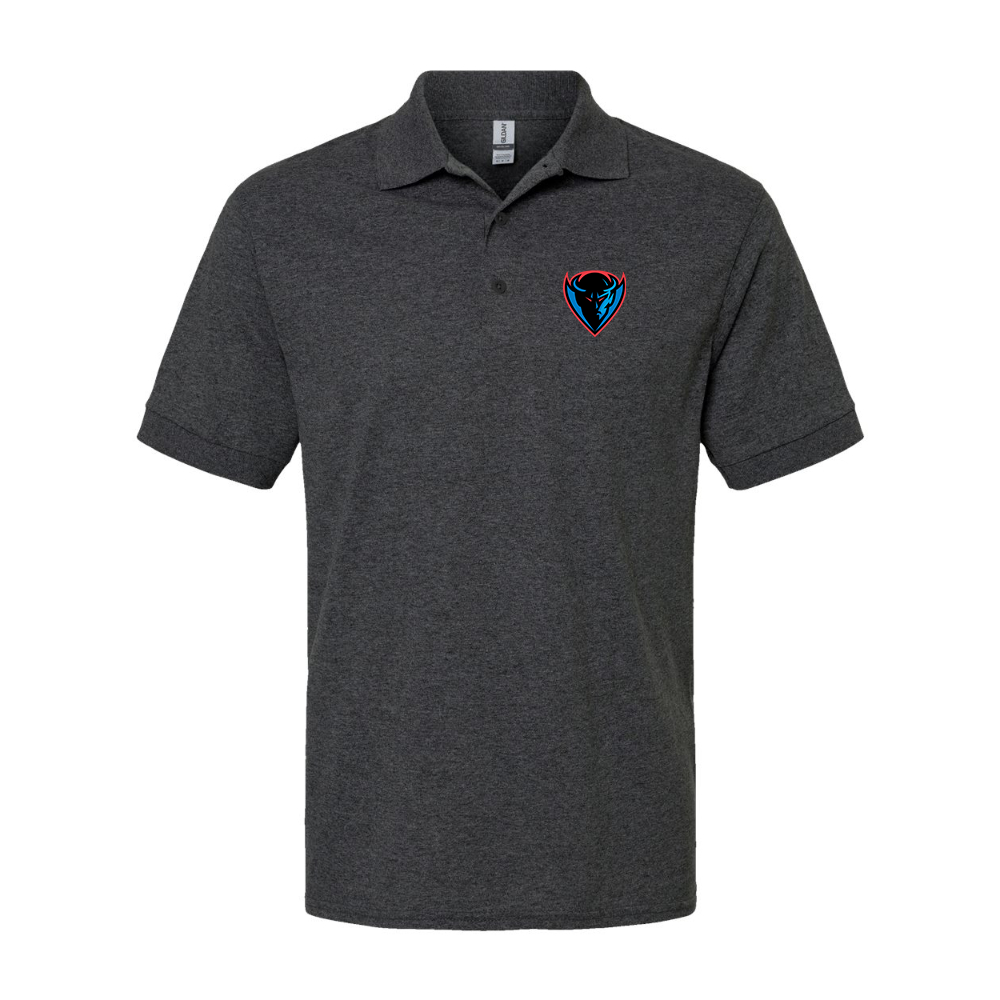 Men's DePaul Blue Demons Dry Blend Jersey Polo