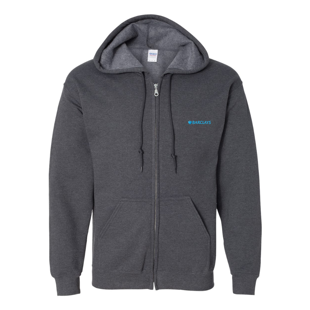 Men's Barclays  Gildan  Heavy Blend Full Zip Hooded Sweatshirt