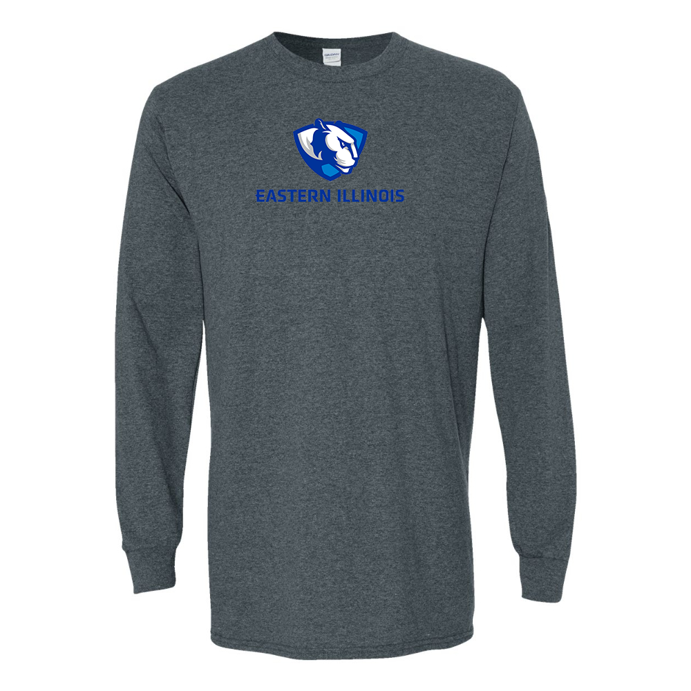 Men's Eastern Illinois Panthers Gildan Heavy Cotton Long Sleeve T-Shirt
