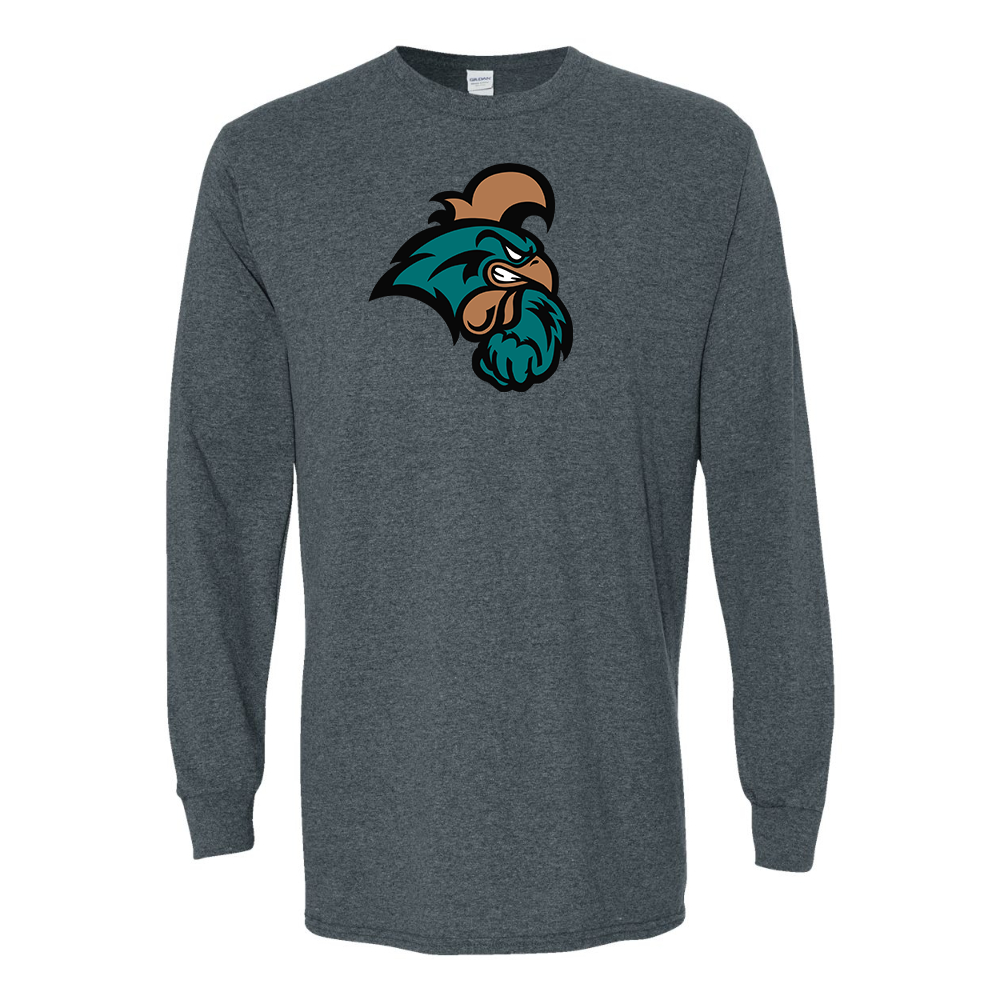 Men's   Coastal Carolina Chanticleers Gildan Heavy Cotton Long Sleeve T-Shirt