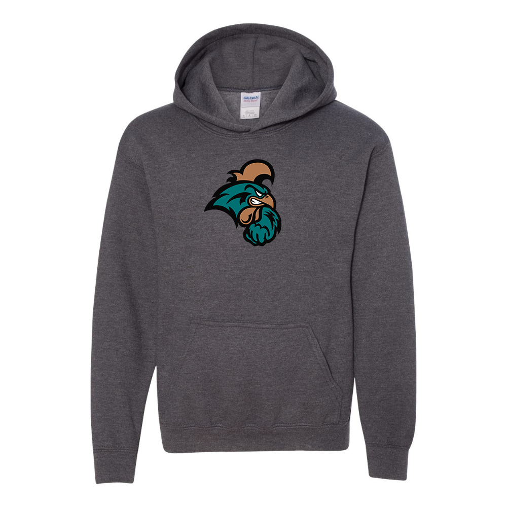 Youth  Coastal Carolina Chanticleers Gildan Heavy Blend  Hooded Sweatshirt