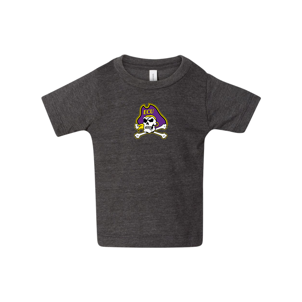 East Carolina Pirates BELLA CANVAS Infant Jersey Tee