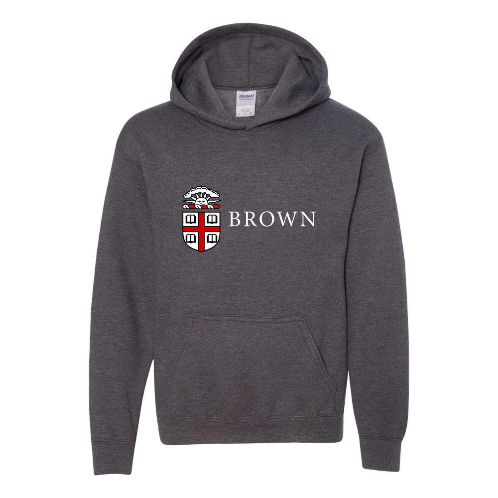 Youth  Brown University  Gildan Heavy Blend  Hooded Sweatshirt