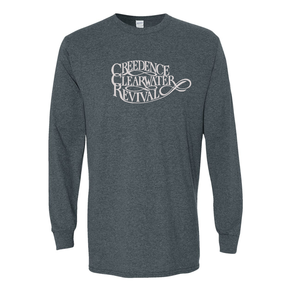 Men's Creedence Clearwater Revival Gildan Heavy Cotton Long Sleeve T-Shirt