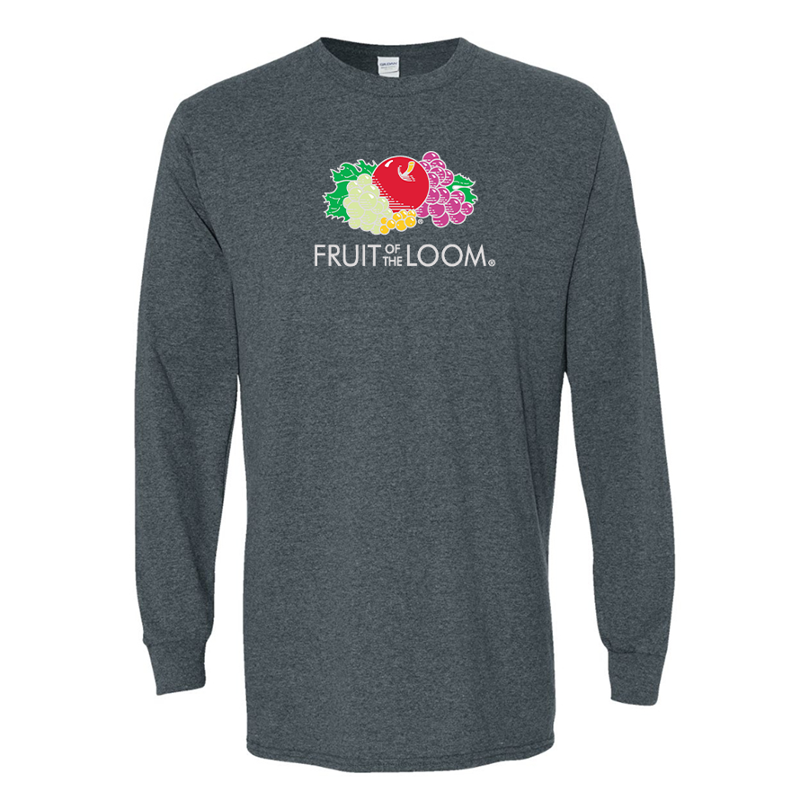 Men's Fruit Of the Loom Gildan Heavy Cotton Long Sleeve T-Shirt