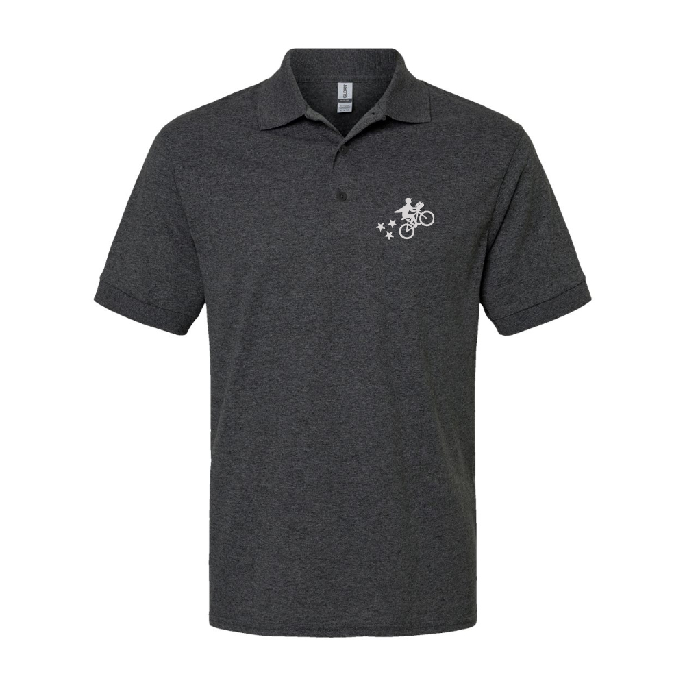 Men's Postmates Bike Dry Blend Jersey Polo