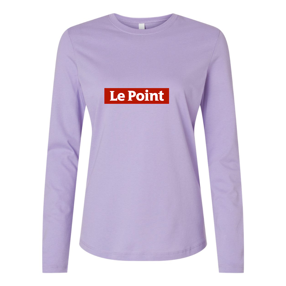 BELLA CANVAS Le Point Jersey Long Sleeve Tee