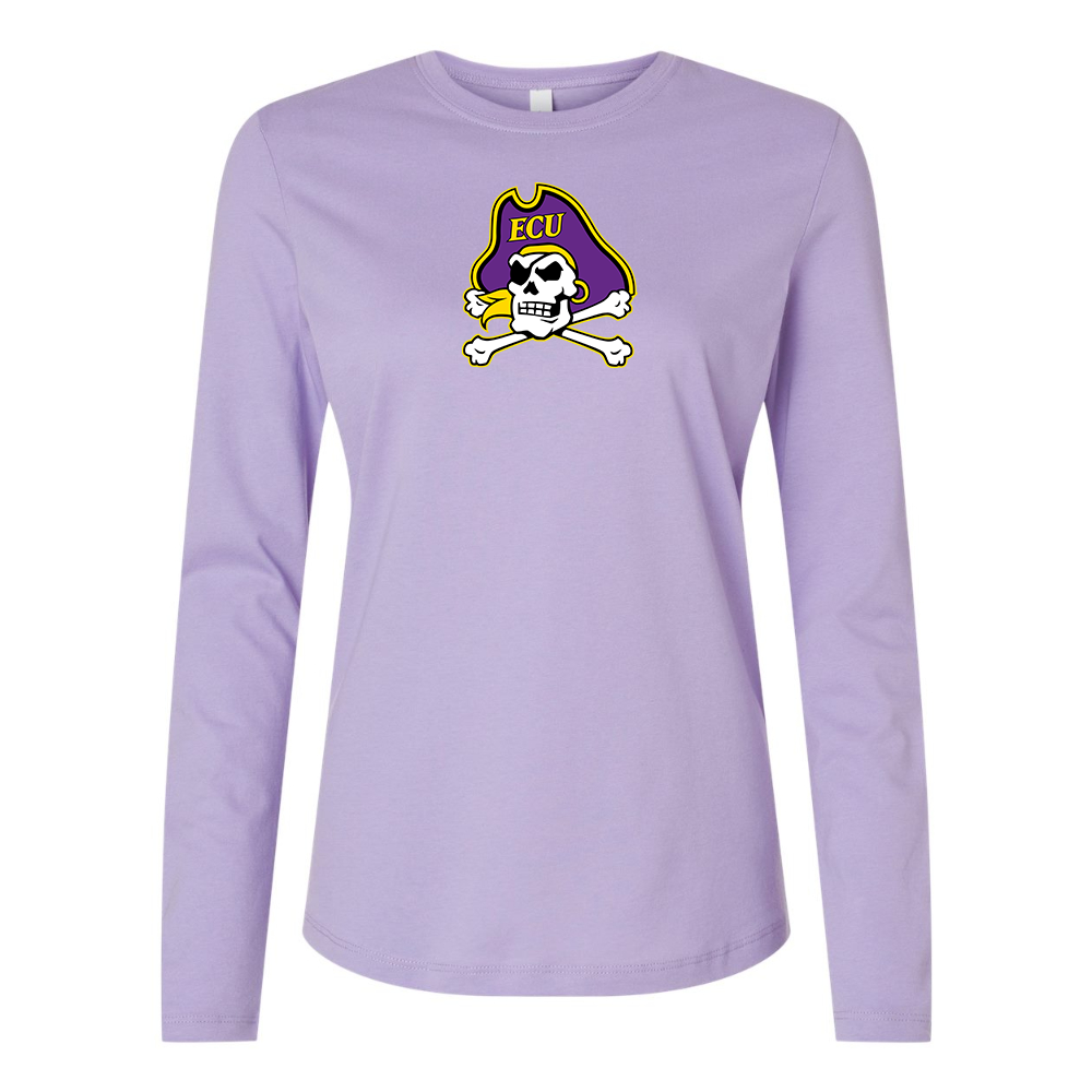 BELLA CANVAS  East Carolina Pirates Jersey Long Sleeve Tee