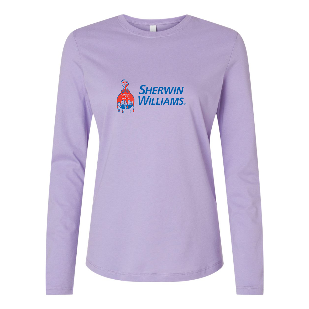 BELLA CANVAS Sherwin Williams Jersey Long Sleeve Tee