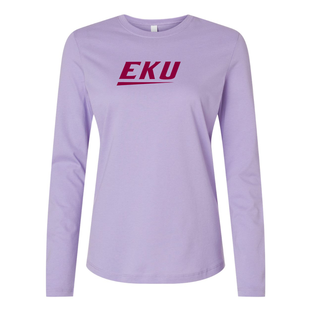 BELLA CANVAS  Eastern Kentucky Colonels  Jersey Long Sleeve Tee