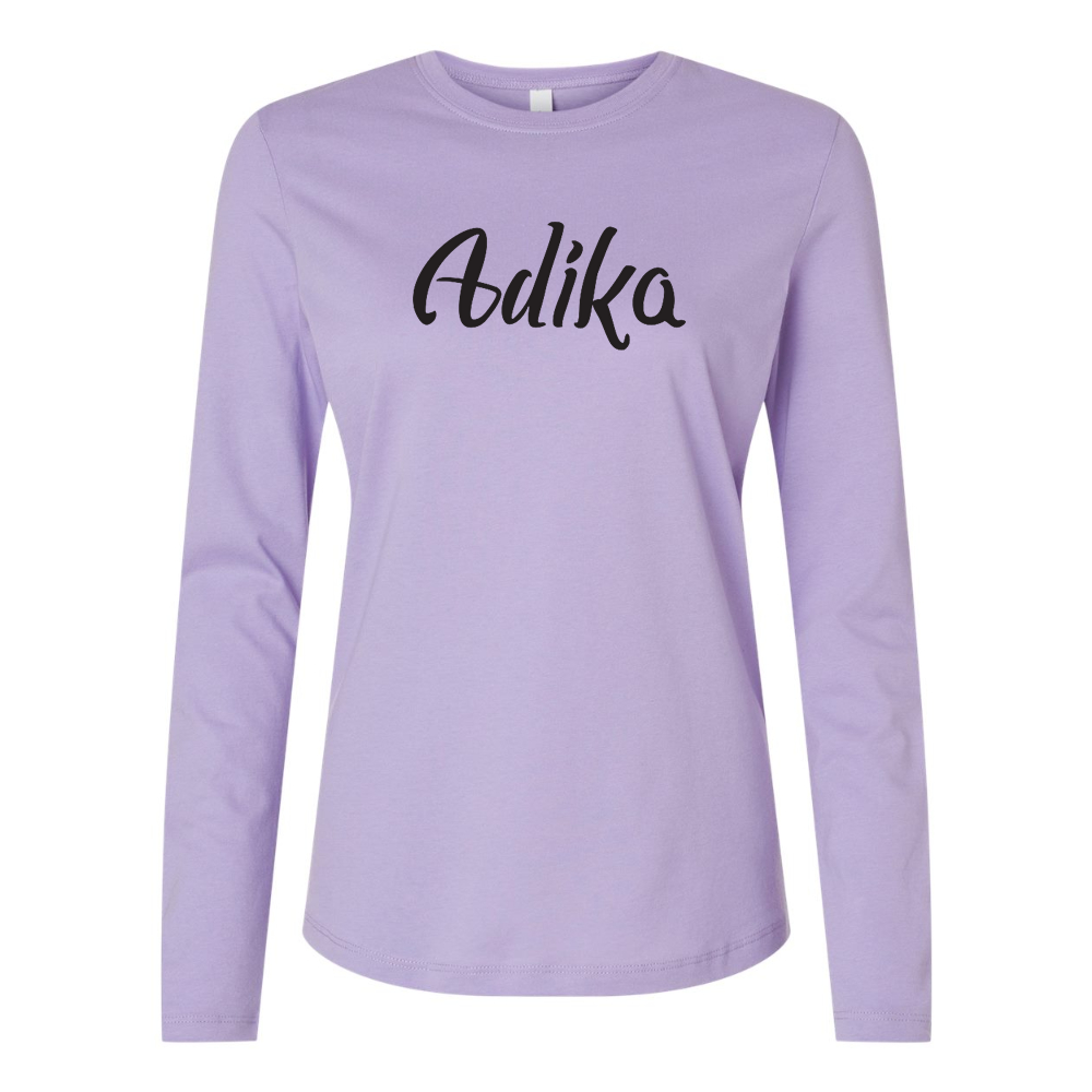 BELLA CANVAS  Adika   Jersey Long Sleeve Tee
