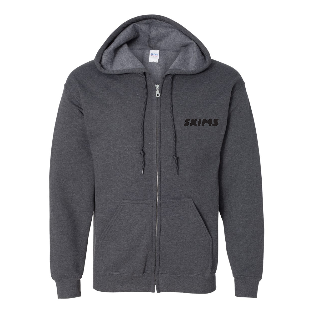 Men's Skims Gildan  Heavy Blend Full Zip Hooded Sweatshirt