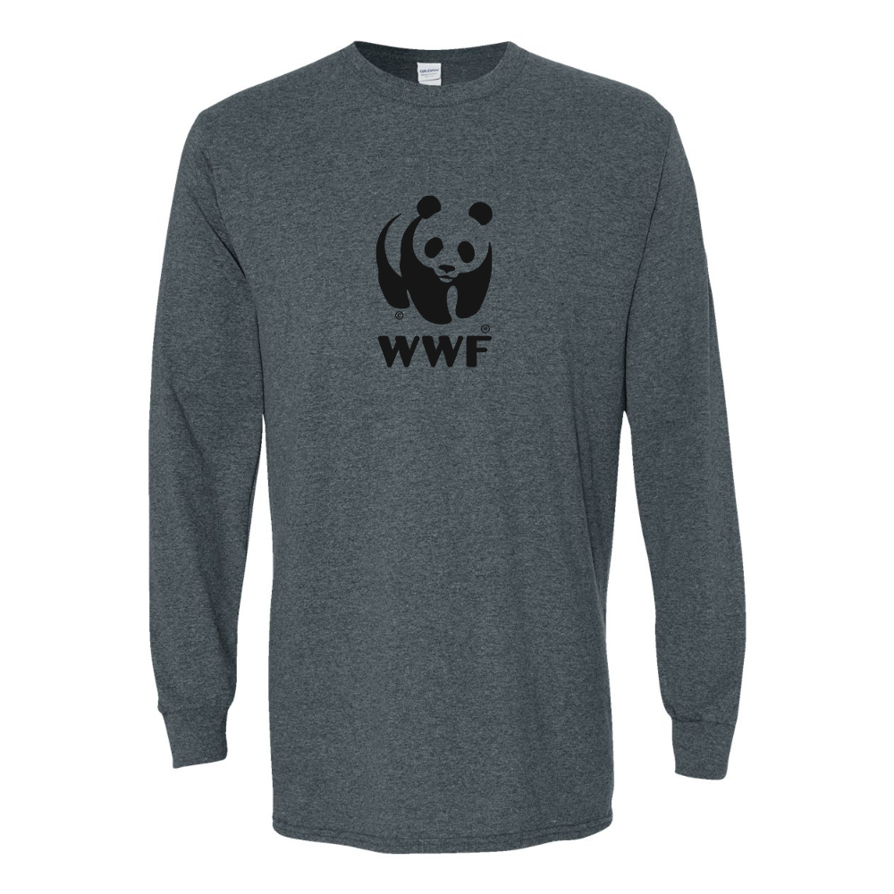 Men's  WWF  Gildan Heavy Cotton Long Sleeve T-Shirt