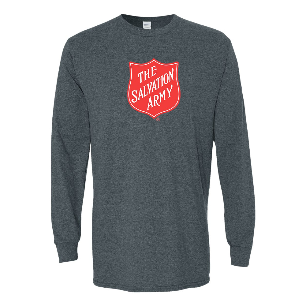 Men's  The Salvation Army  Gildan Heavy Cotton Long Sleeve T-Shirt