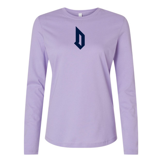 BELLA CANVAS  Duquesne Dukes Jersey Long Sleeve Tee