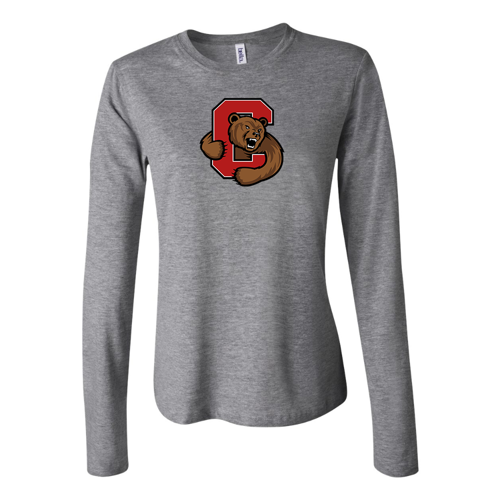 BELLA CANVAS Cornell Big Red Jersey Long Sleeve Tee