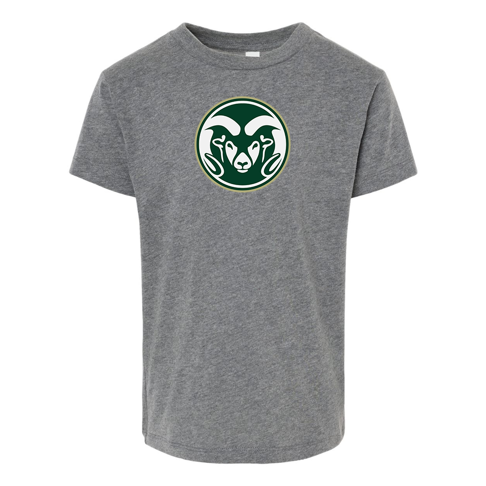 Colorado State Rams BELLA  CANVAS Toddler Jersey Tee