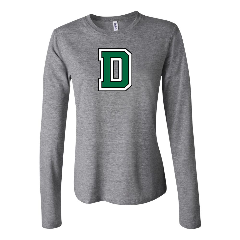 BELLA CANVAS Dartmouth Big Green Jersey Long Sleeve Tee
