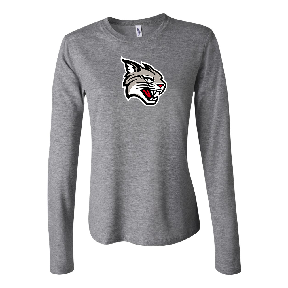BELLA CANVAS   Davidson Wildcats Jersey Long Sleeve Tee