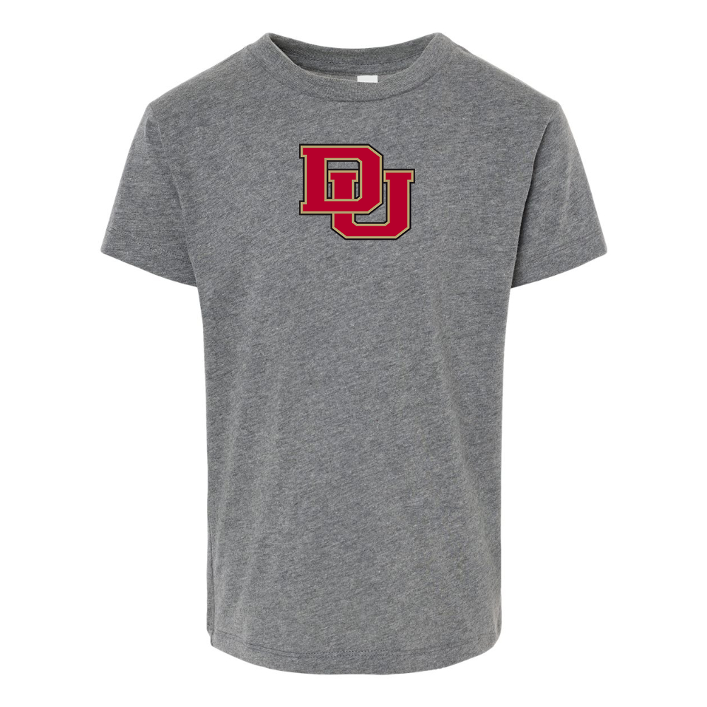 Denver Pioneers  BELLA  CANVAS Toddler Jersey Tee