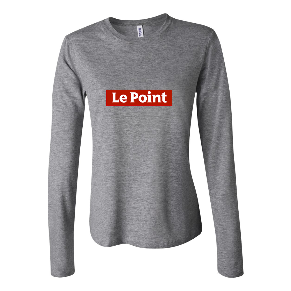 BELLA CANVAS Le Point Jersey Long Sleeve Tee