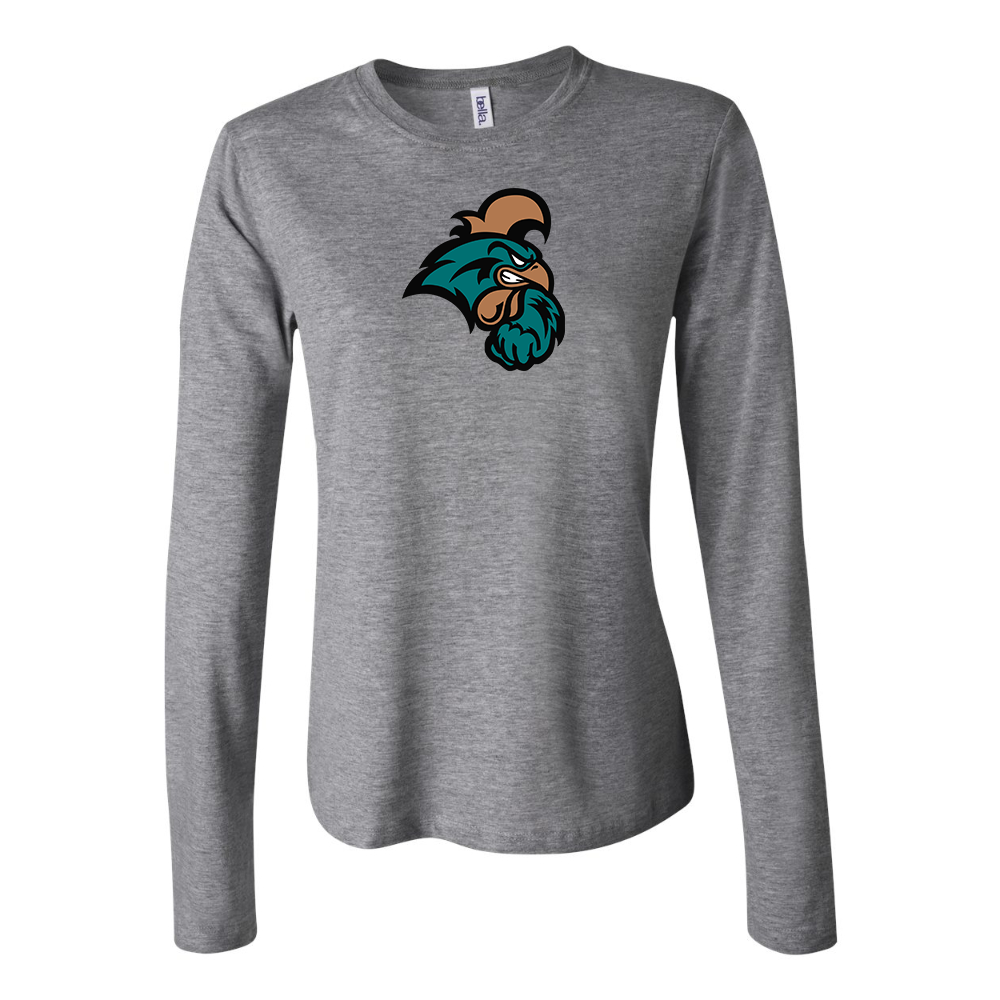 BELLA CANVAS Coastal Carolina Chanticleers Jersey Long Sleeve Tee