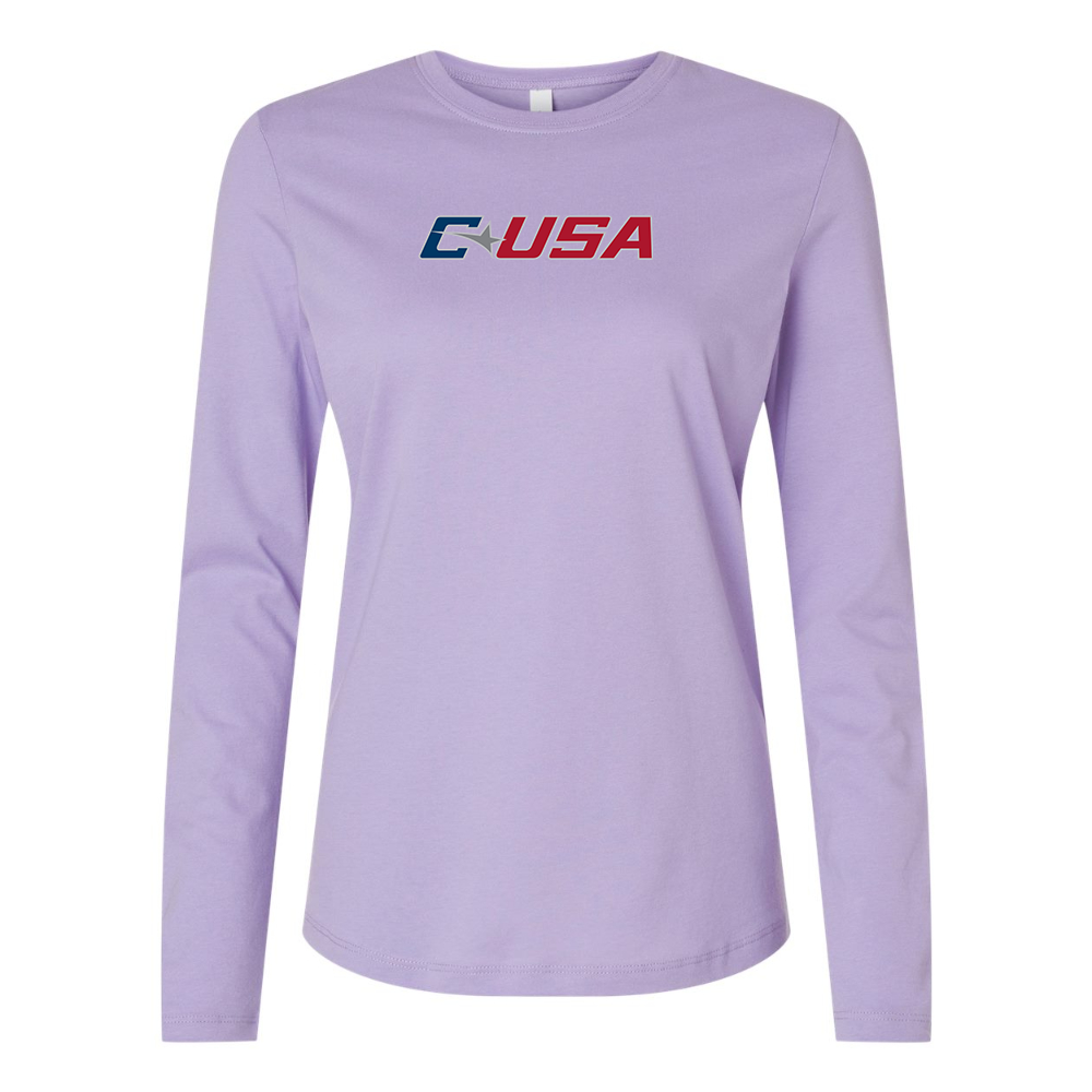 BELLA CANVAS   Conference USAl  Jersey Long Sleeve Tee