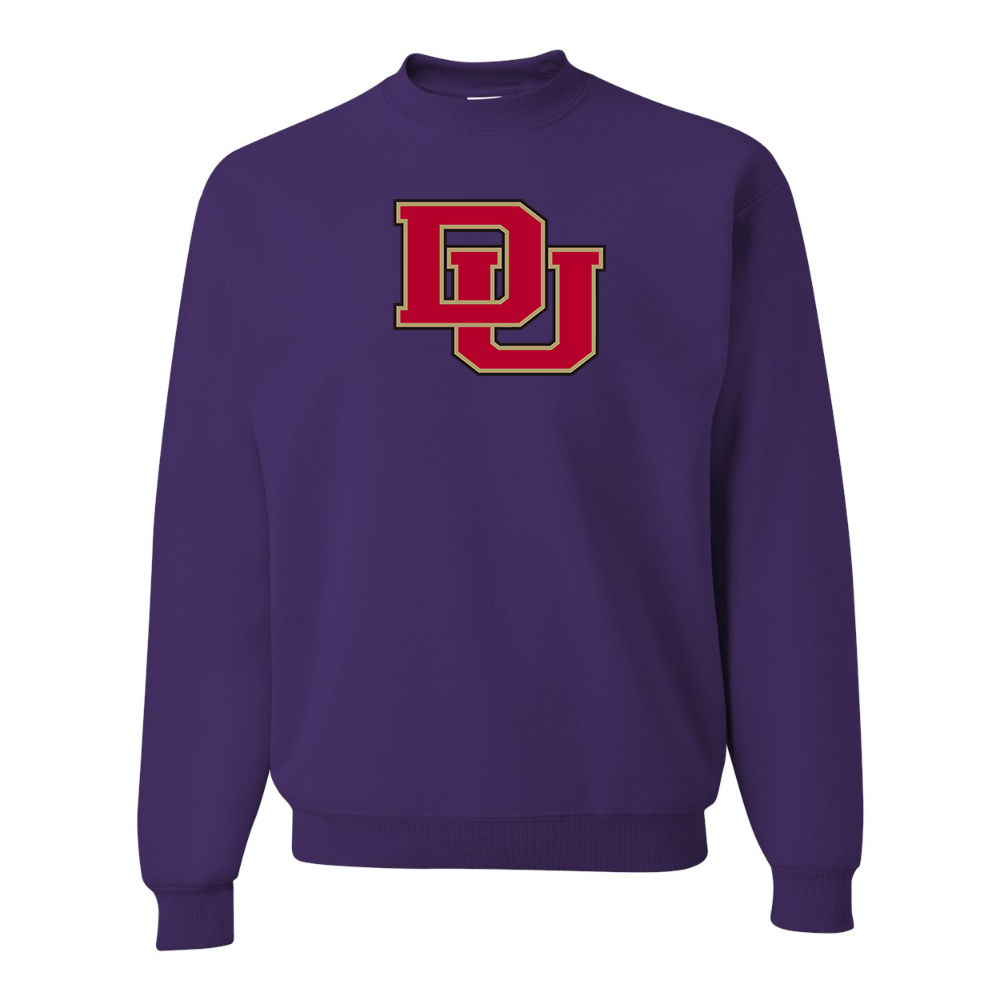 Men's Denver Pioneers  JERZEES NuBlend Crewneck Sweatshirt