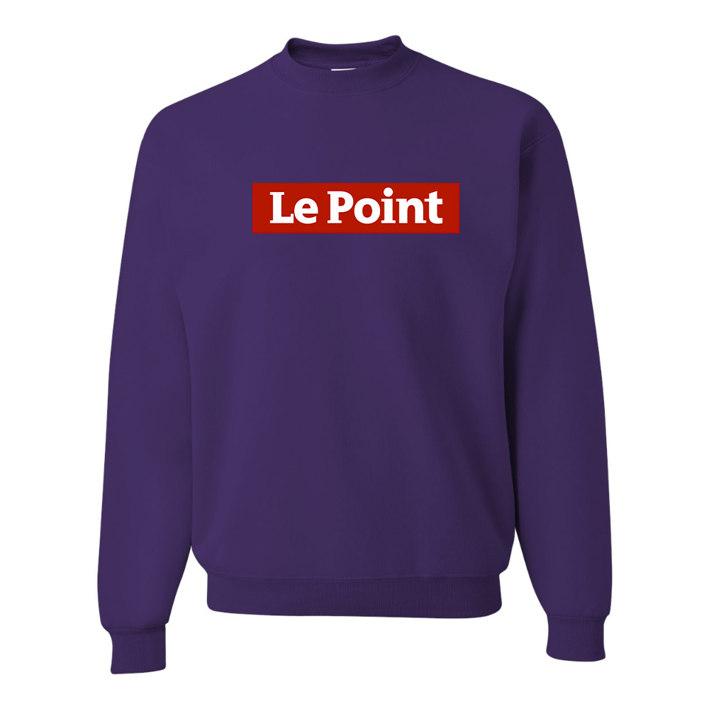 Men's Le Point JERZEES NuBlend Crewneck Sweatshirt