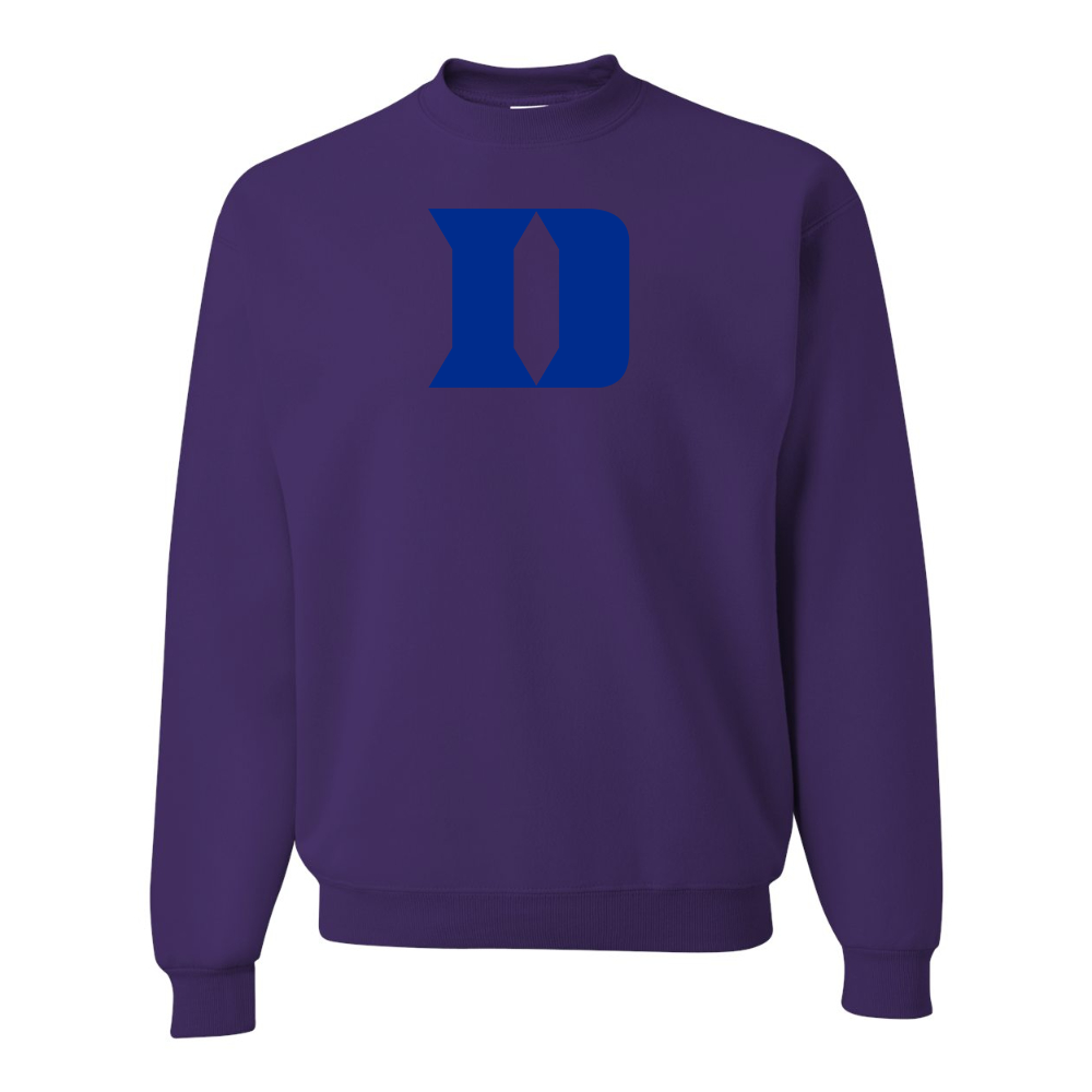 Men's  Duke Blue Devils JERZEES NuBlend Crewneck Sweatshirt