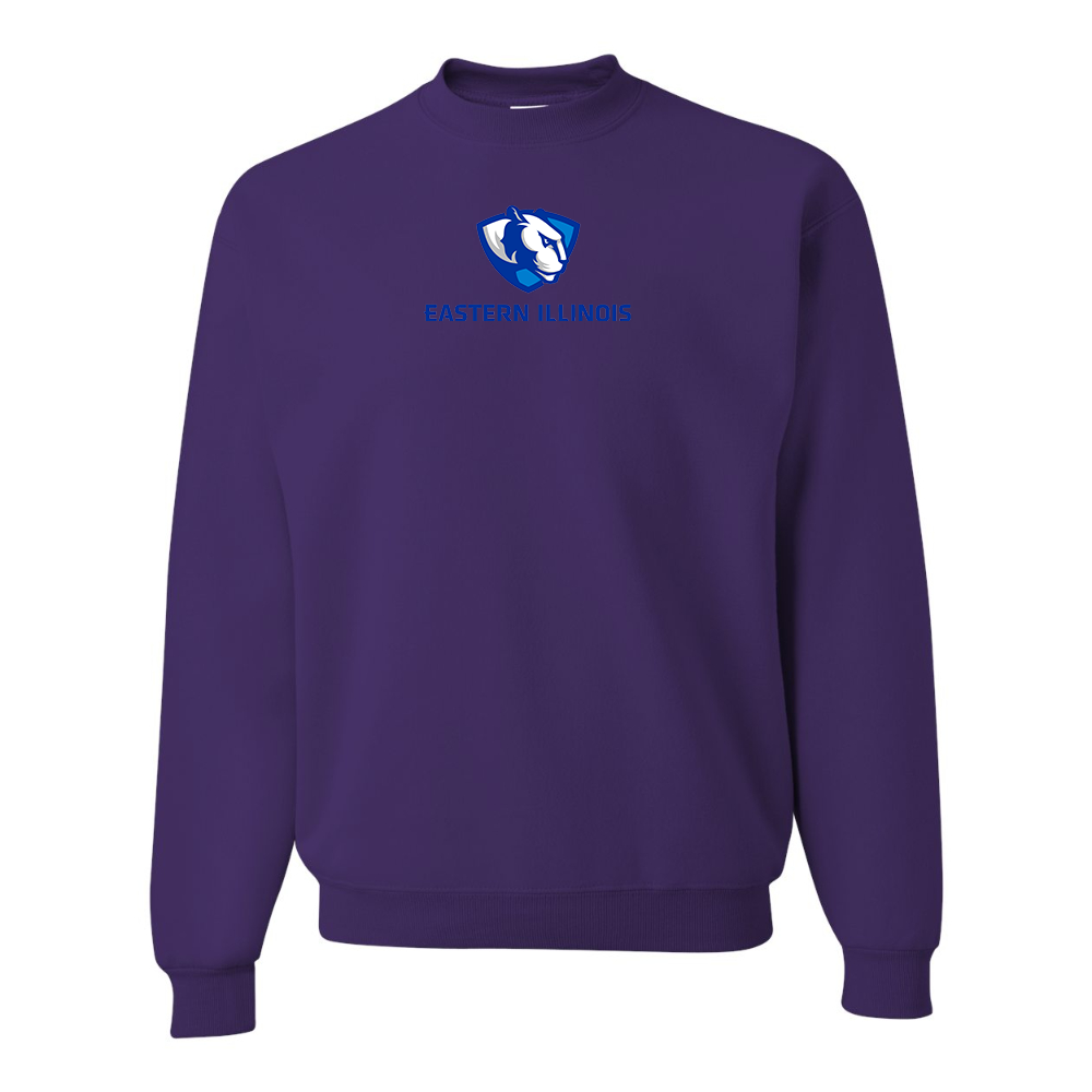Men's Eastern Illinois Panthers JERZEES NuBlend Crewneck Sweatshirt