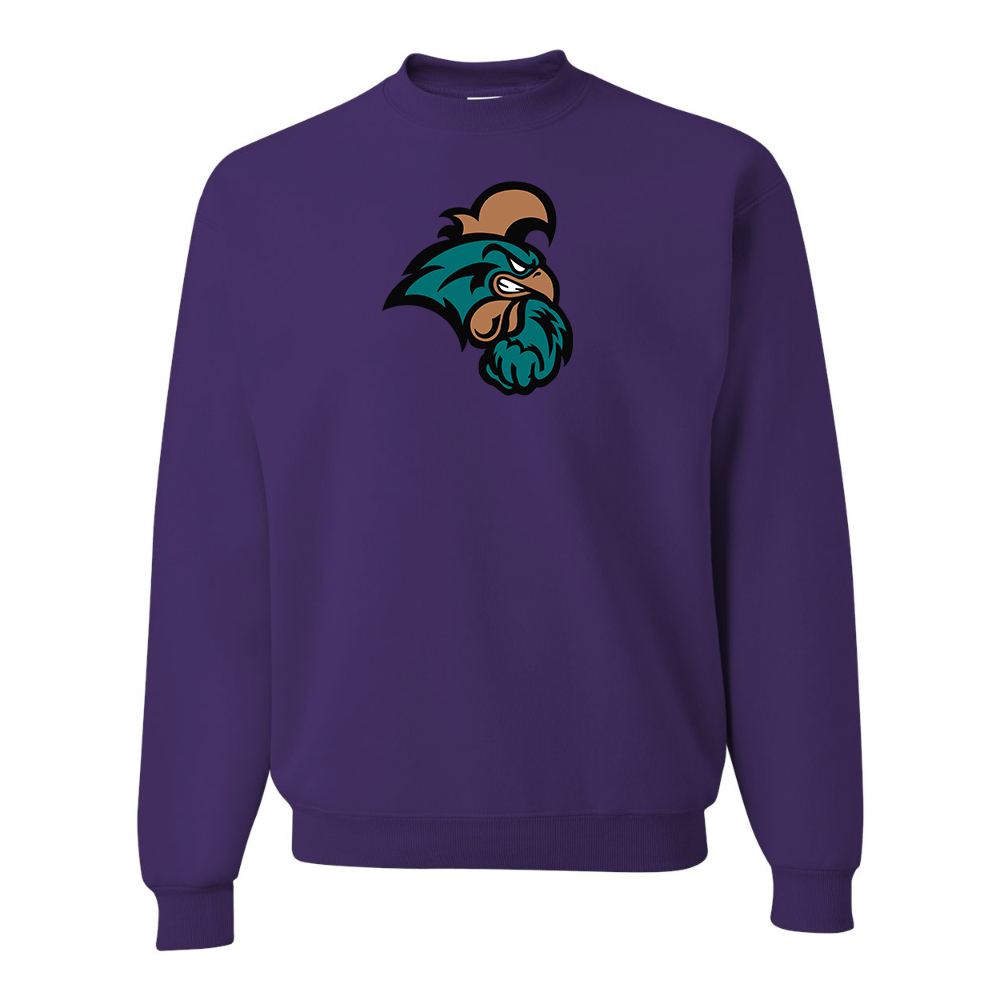 Men's  Coastal Carolina Chanticleers JERZEES NuBlend Crewneck Sweatshirt